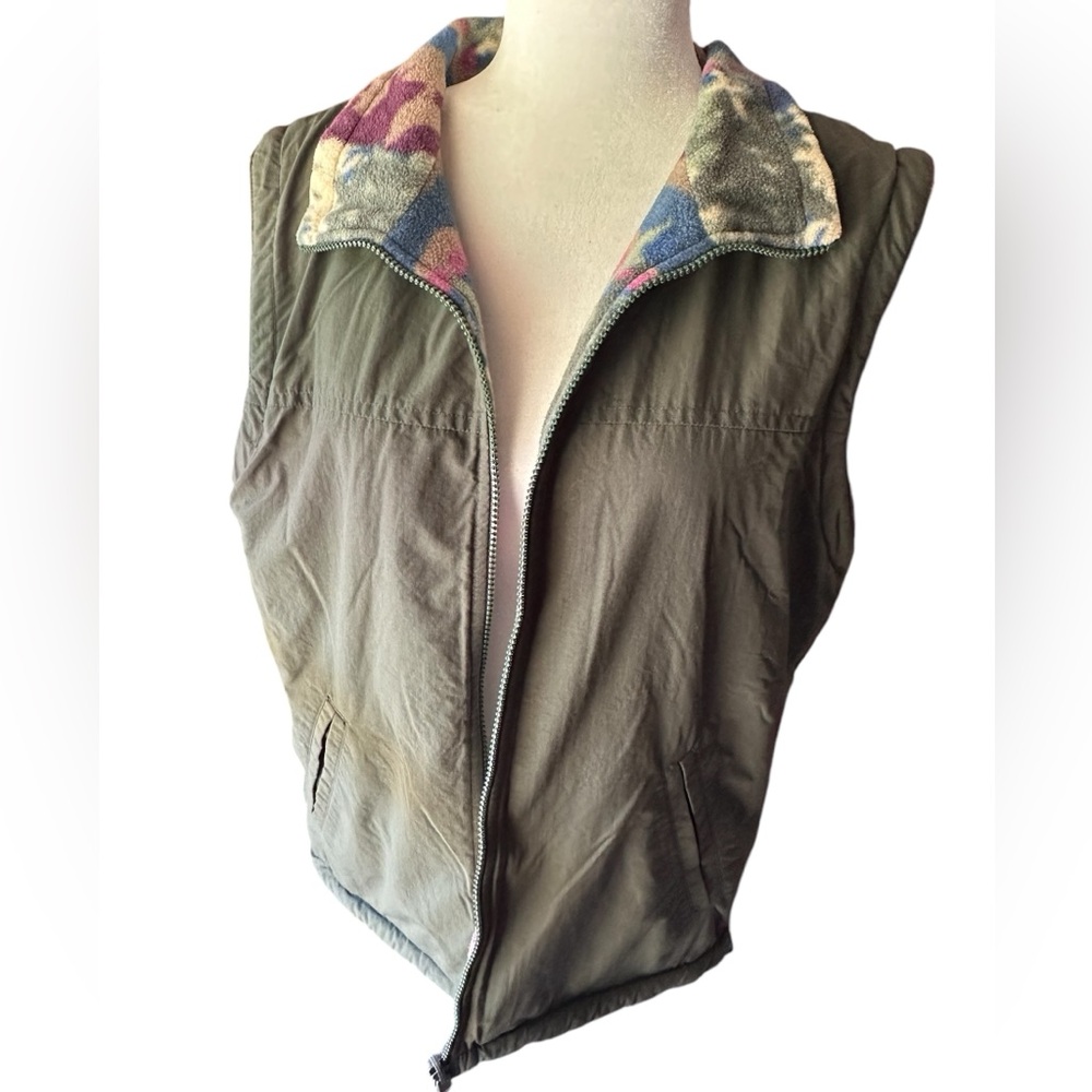 Vintage Northern Reflections reversible‎ Vest size medium